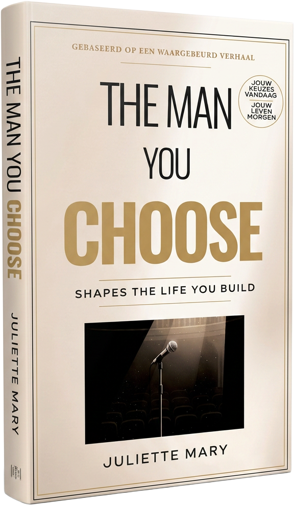 3D weergave van het boek The Man You Choose van Juliette Mary